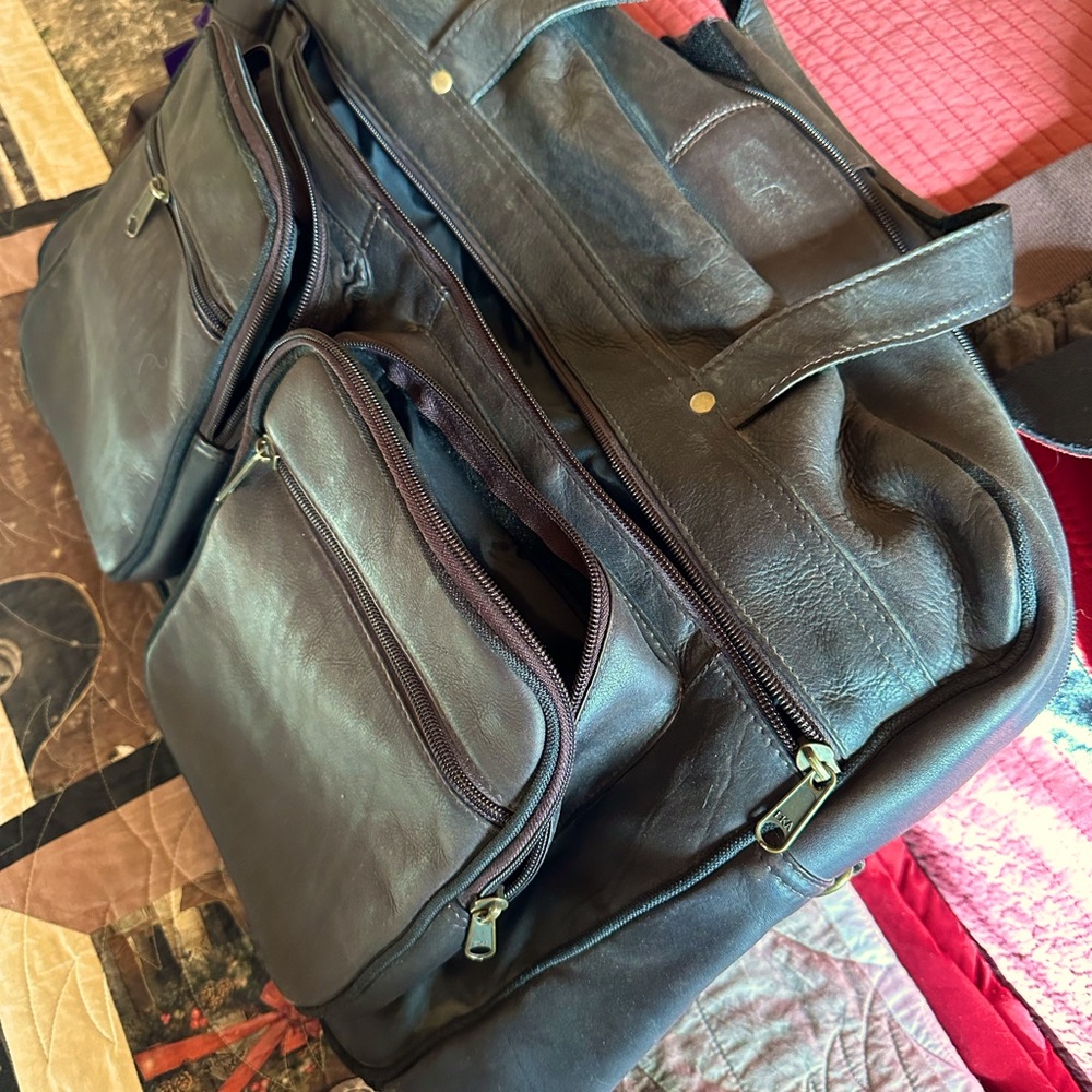 All Leather Travel Bag/Briefcase